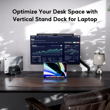 Broway 11 in 1 USB C Docking Station with Vertical Stand