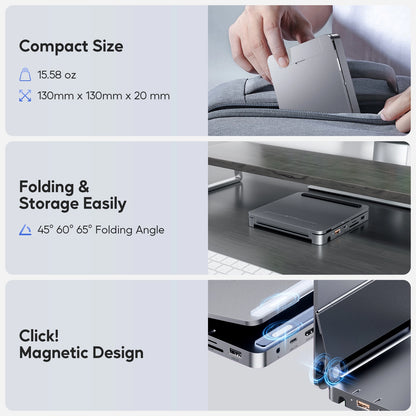 Broway 8-in-1 Docking Station for iPad