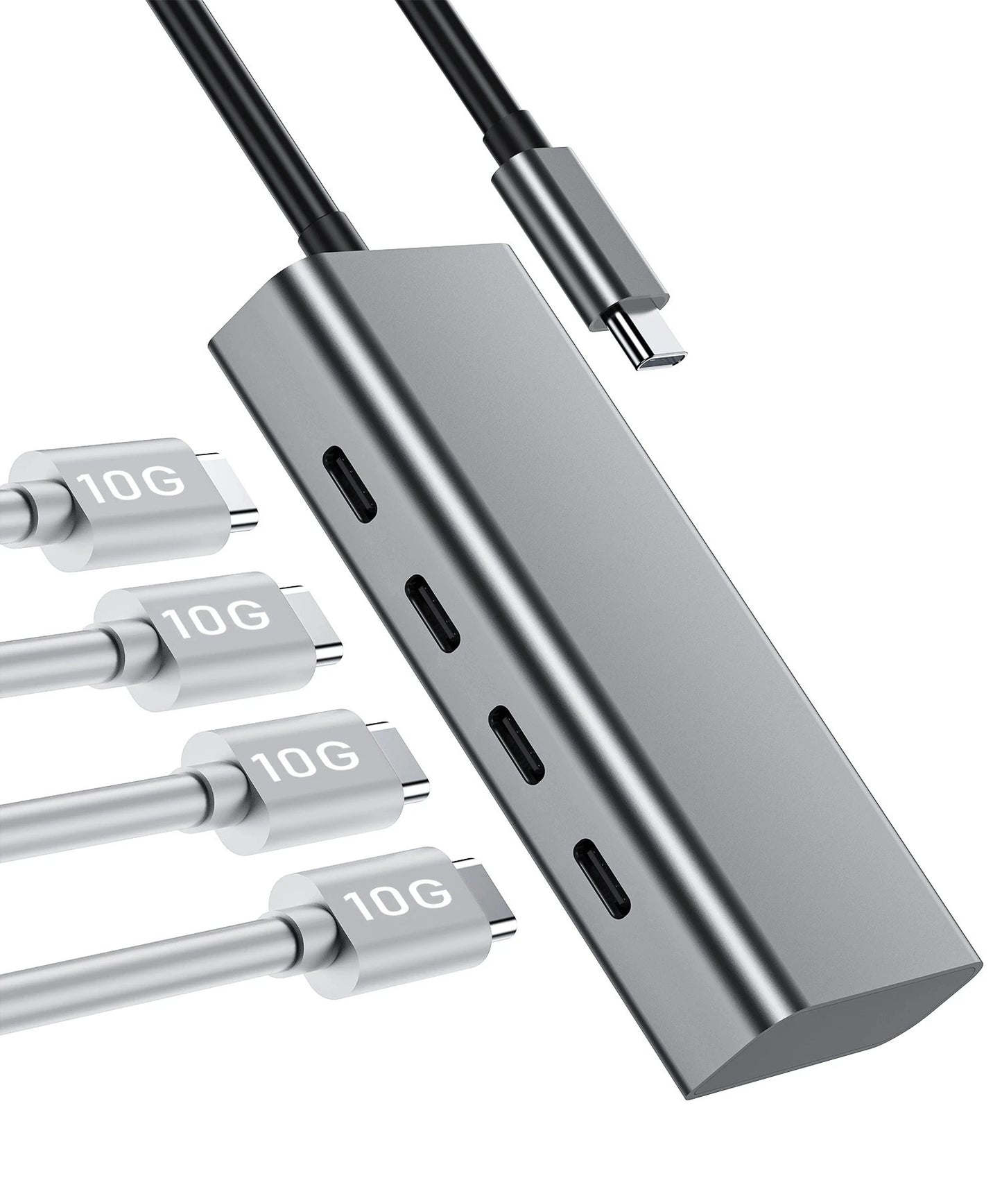 Broway 4 Port USB C Hub 10Gbps for Laptop