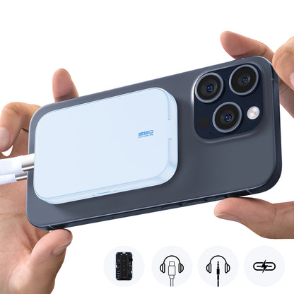 Magnetic SSD Enclosure for iPhone 15 Pro/Max ProRes