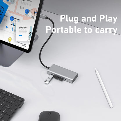 Broway 5 Port USB C Hub 10Gbps for Laptop
